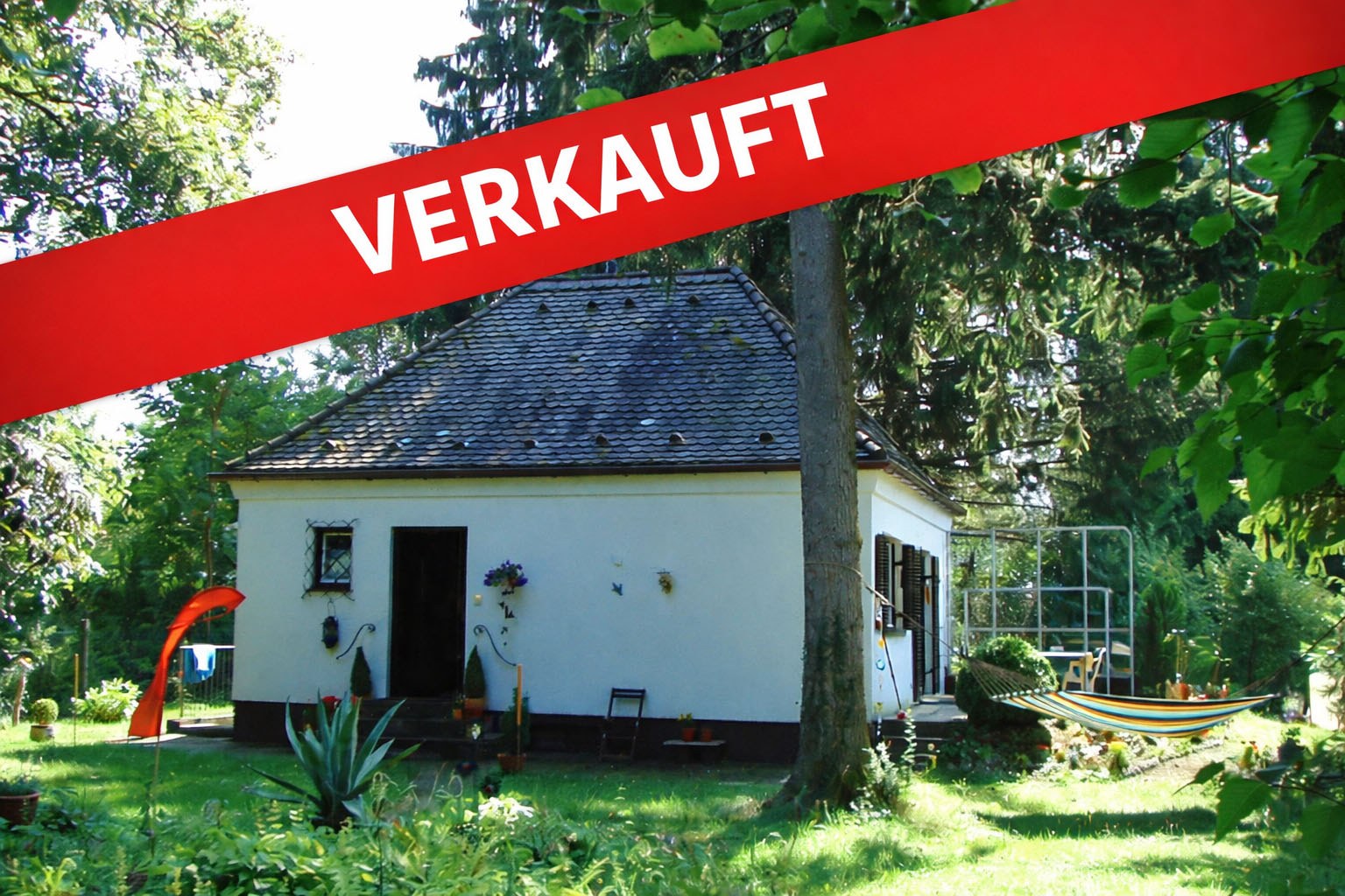 Freistehendes Haus im Grünen